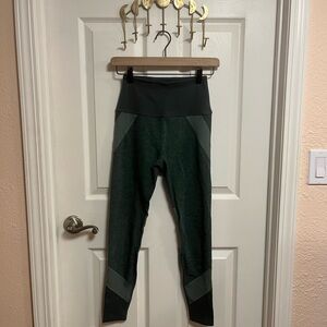 Beyond Yoga Forest Green Performance Leggings